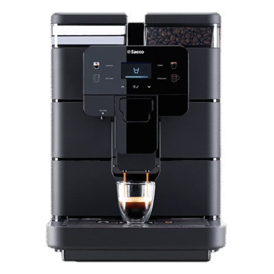 Italexpresso - Royal Black Frontale Espresso Machine a Cafe Grains au Marrakech Maroc